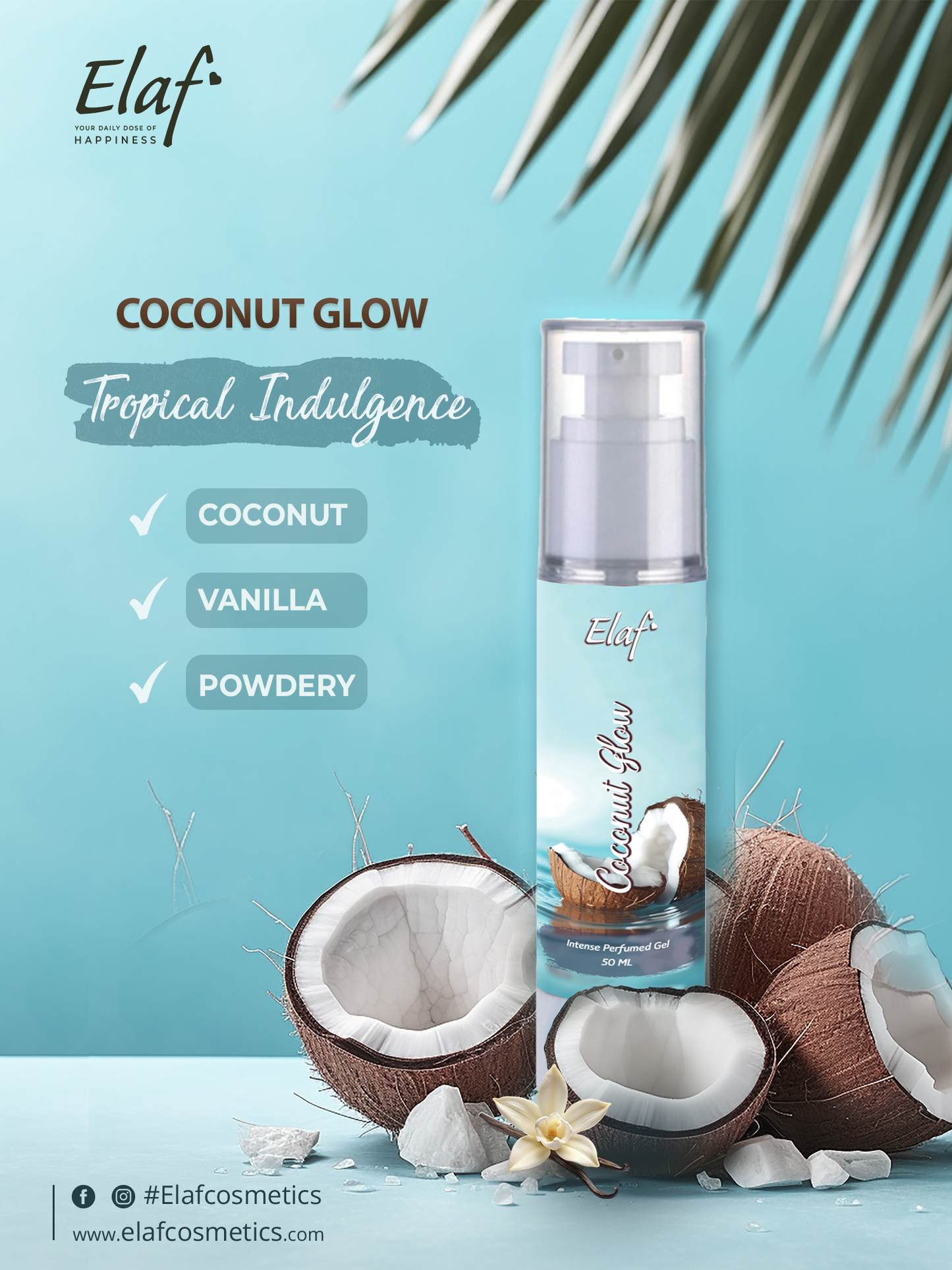 Coconut Glow Perfumed Gel 50 ml