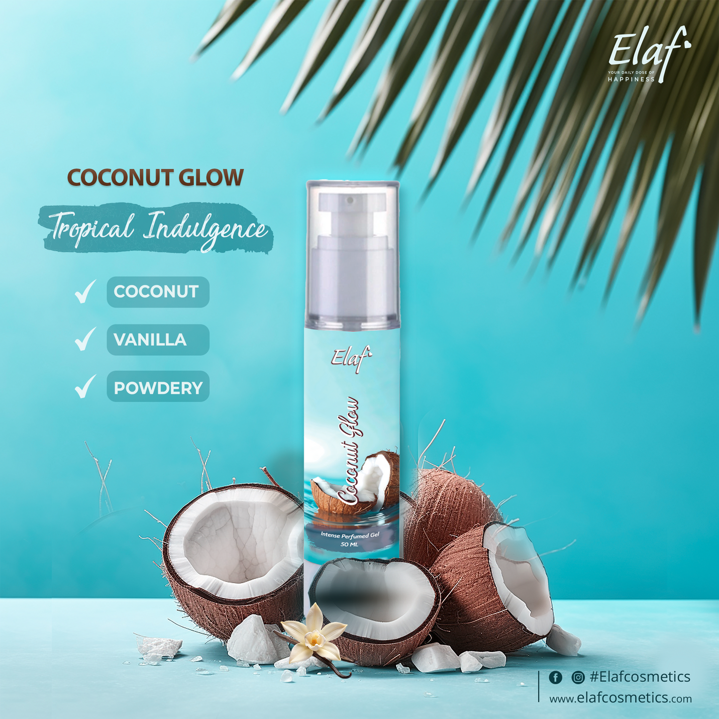 Coconut Glow Perfumed Gel 50 ml