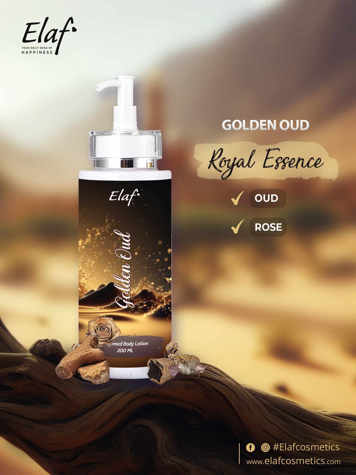 Golden Oud Body Lotion 200 ml