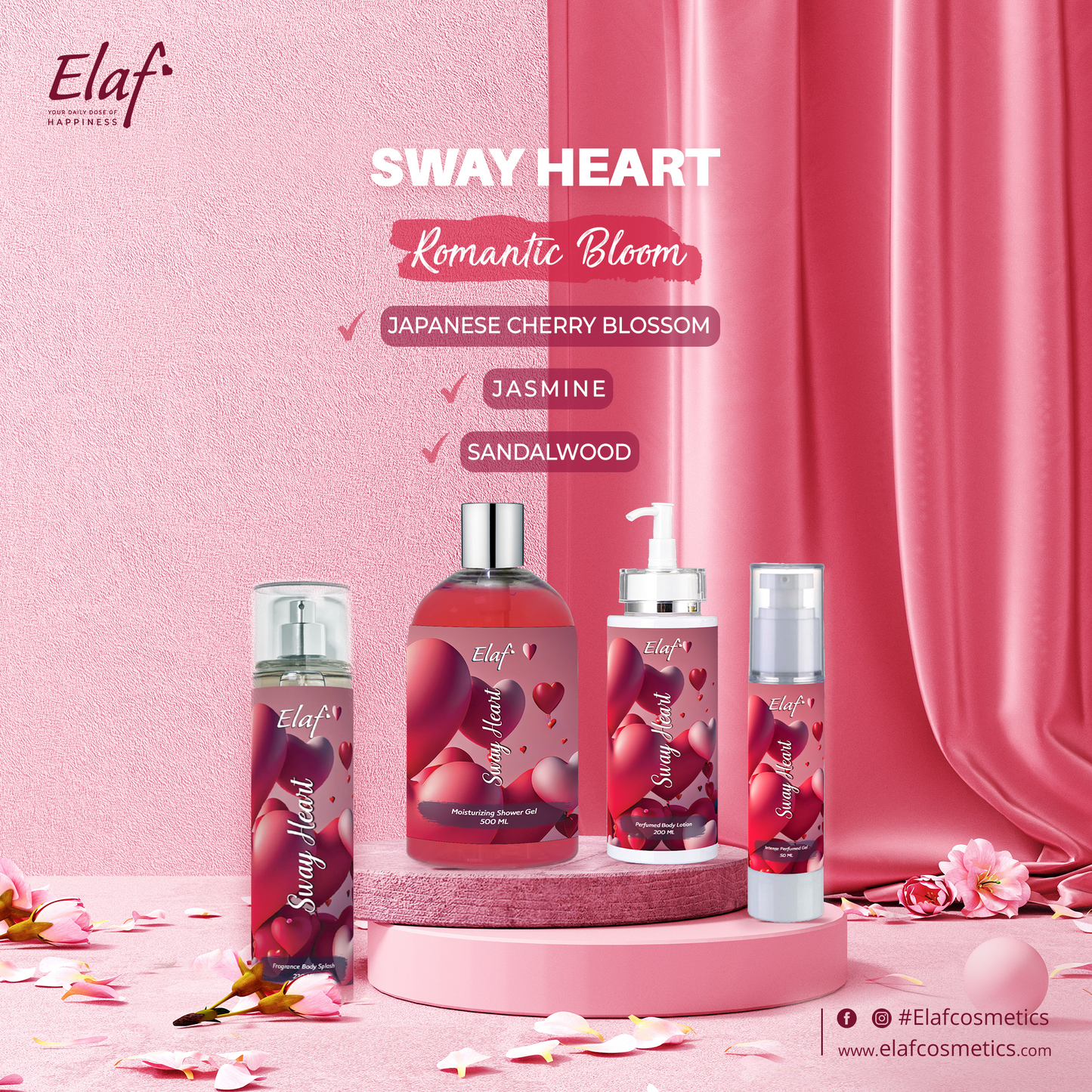 Sway Heart Bundle of 4