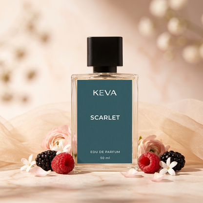 صورة KEVA SCARLET بطابع فاكهي زهري